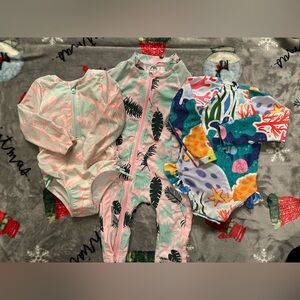 Baby Toddler Girl Swimwear Bundle